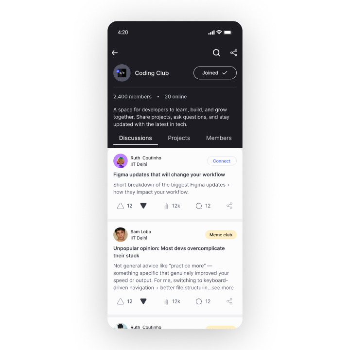 Clubs as the personalization layer